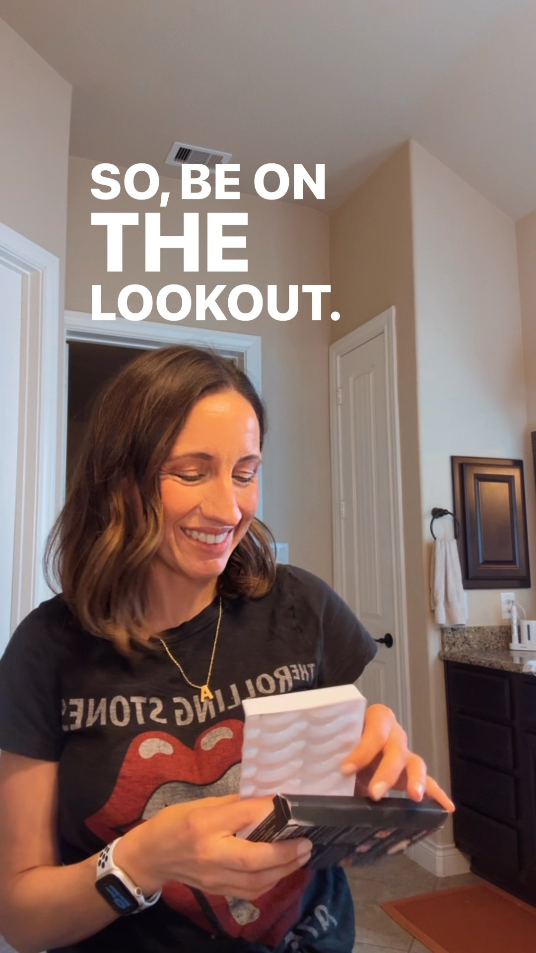 Hi! I’m just taking my lashes off and getting ready to head out. 
Fake lashes are a favorite splurge of mine. Love this lash glue. 
Rolling Stones Tshirt is an oldie but a favorite of mine. 
Levi’s jeans run true to size, but had to be shortened because I’m 5’0. 
Petite style 
Eye makeup 


#LTKmomlife #LTKstorytime #LTKBeauty