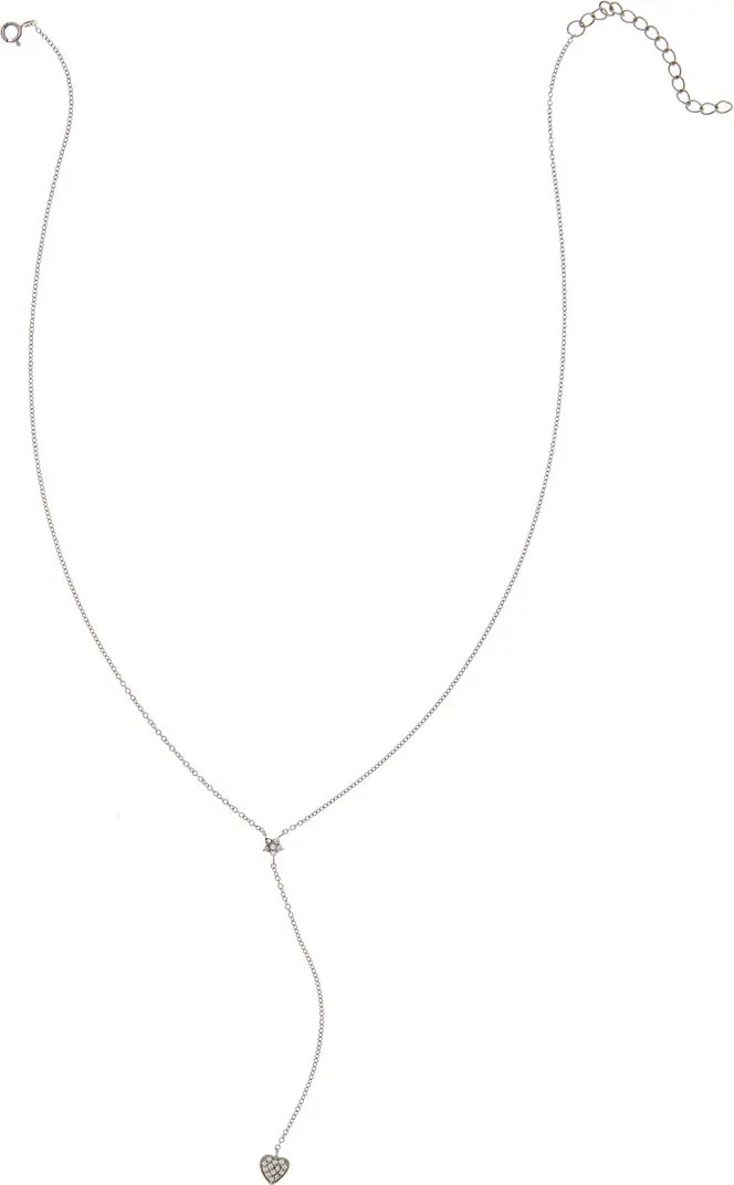 Star and Heart Drop Y Necklace | Nordstrom Rack