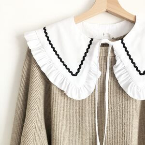 Detachable White Collar, Ric Rac Collar | Not On The High Street