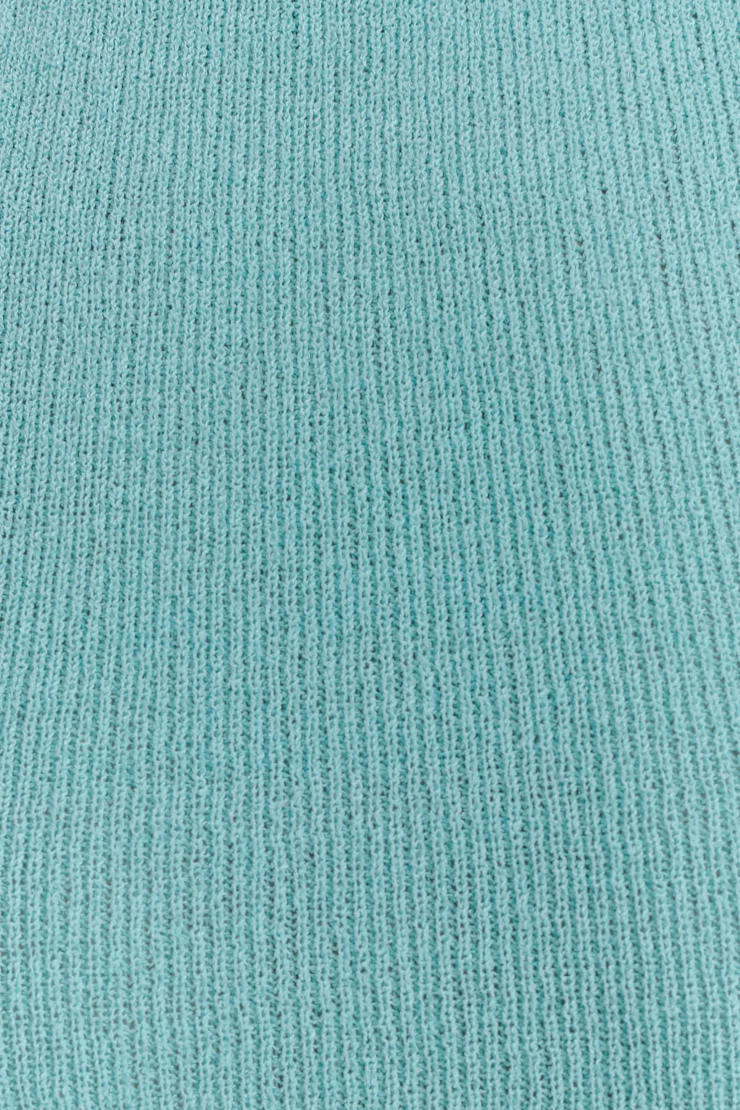 Halter Knit Maxi Dress - Cyan Blue | MESHKI US