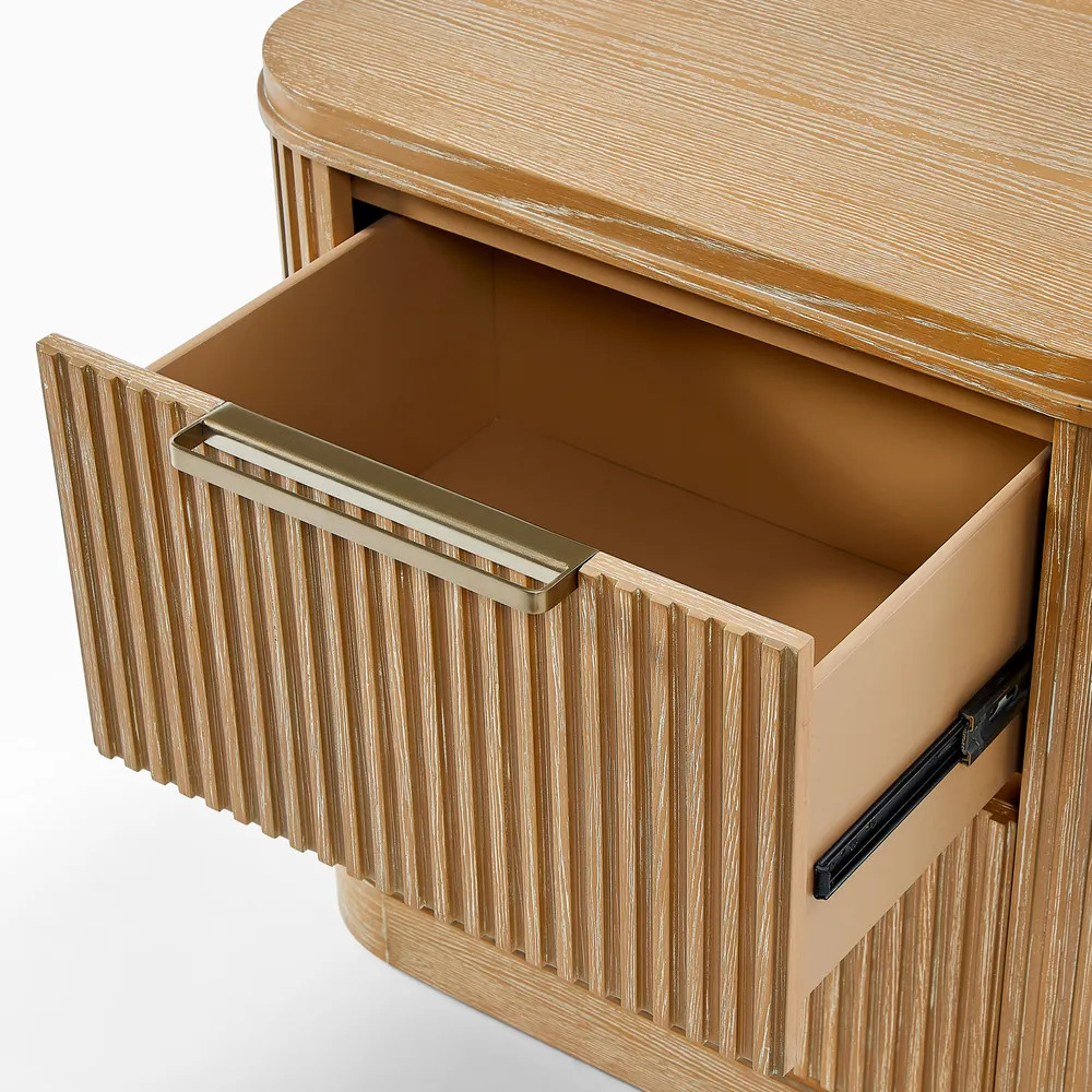 Finnley 26" Fluted NightstandSHOP THE FINNLEY COLLECTIONSale$369$39919 ReviewsCollectioon:Nightst... | Hernest