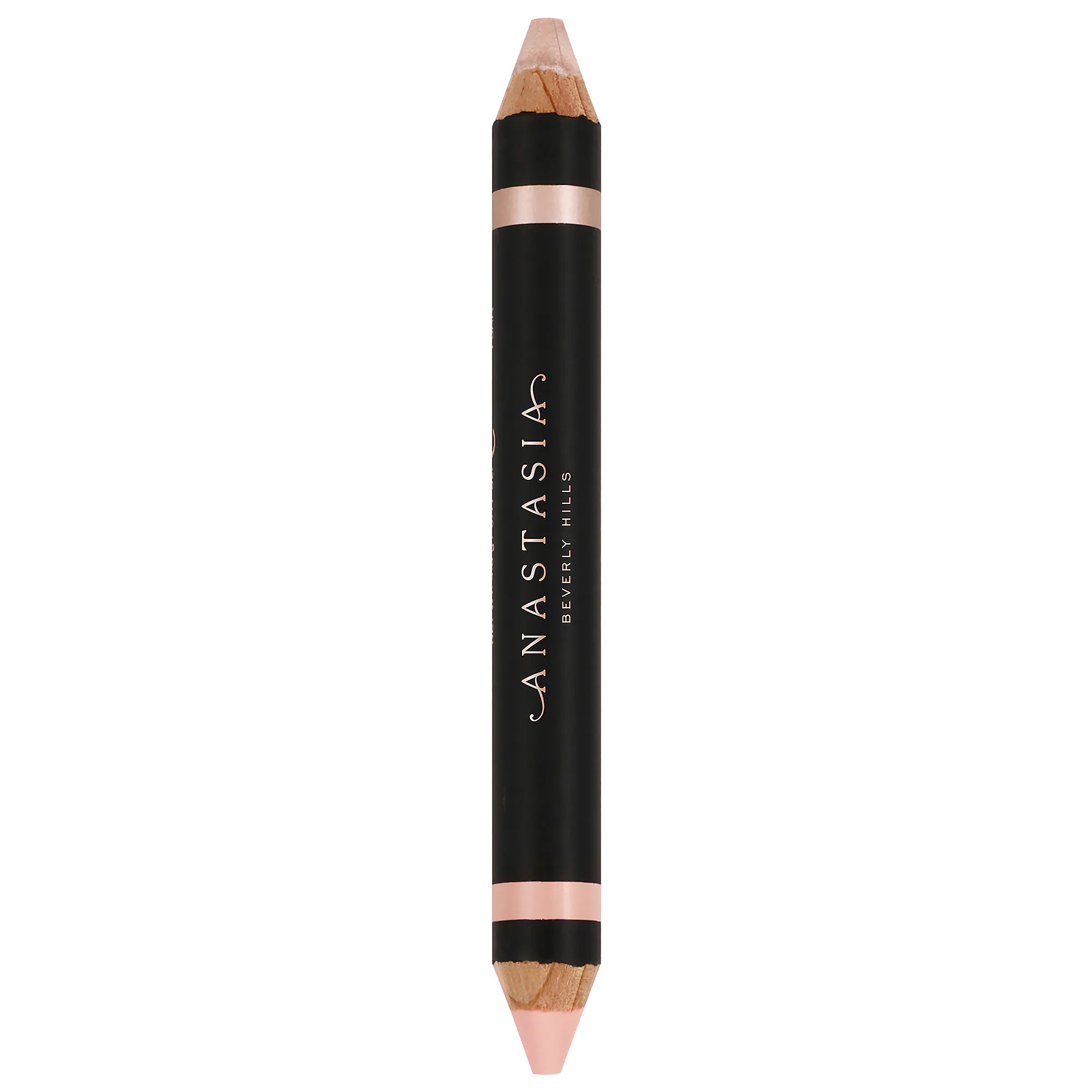 Anastasia Beverly Hills Highlighting Duo Pencil Matte Camille / Sand Shimmer 0.18 oz/ 5 g | Sephora (US)
