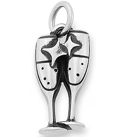 James Avery Sparkling Celebration Charm - Sterling Silver | Dillard's