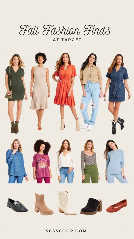 New arrivals - fall fashion finds at Target! All 20% off for Labor Day weekend!

Dresses, button downs, sweater skirt set, sweaters, tees, boots & flats for work or home life, all at an affordable price!

#LTKSeasonal #LTKsalealert #LTKunder50