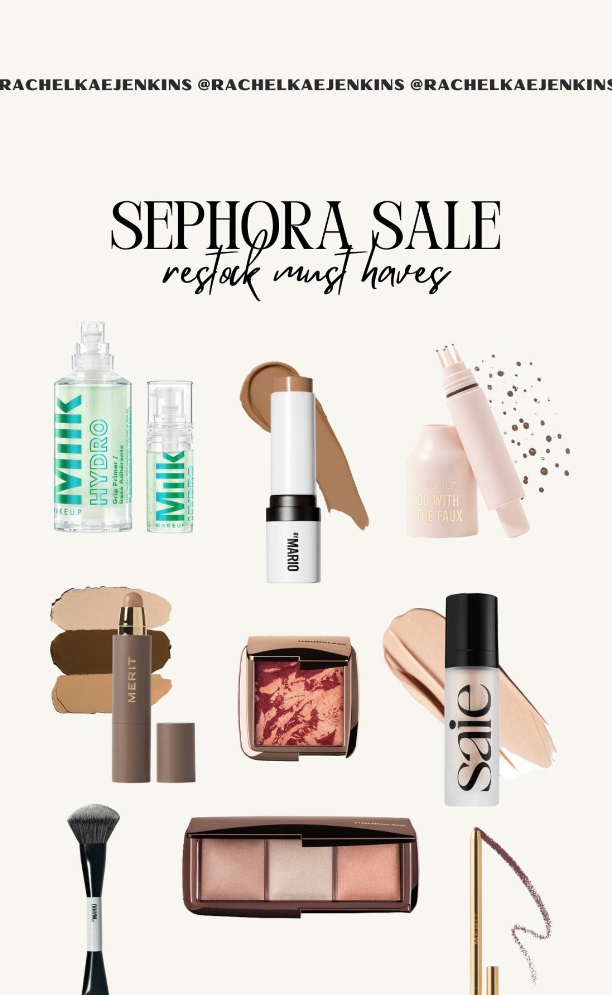 Sephora sale beauty picks!!! 🤭🫶🏼🔥 ✨

sephora sale, sephora spring sale, sephora beauty picks, sephora haircare best sellers, sephora skincare best sellers, sephora natural glow favorites. 


#LTKBeauty #LTKgrwm #LTKSaleAlert