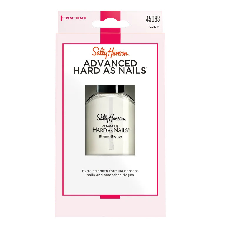 Sally Hansen Advanced Hard As Nails Strengthener Nude Nail Treatment - Walmart.com | Walmart (US)