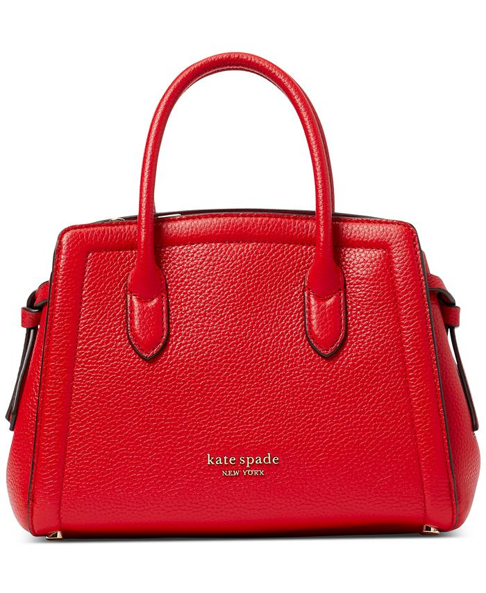 kate spade new york Knott Leather Satchel & Reviews - Handbags & Accessories - Macy's | Macys (US)