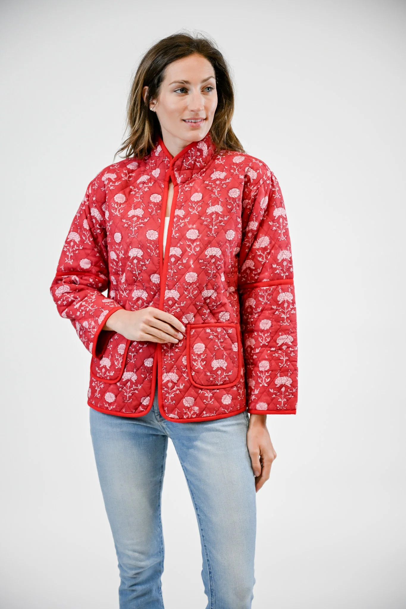 Leo Jacket | Merlot | Victoria Dunn LLC