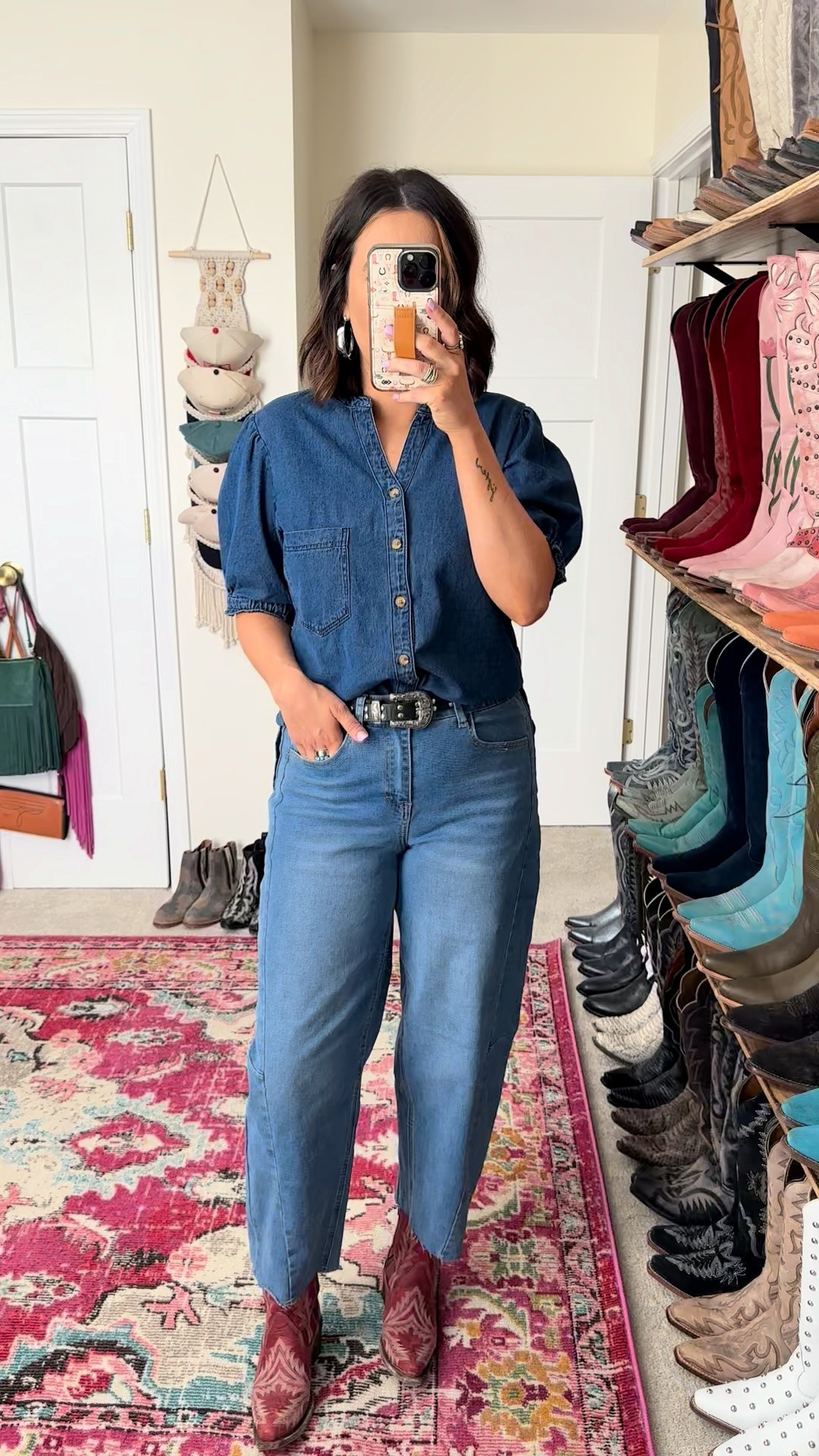 western fashion from Amazon - rodeo, cowgirl c Nashville , denim on denim 

#LTKWorkwear #LTKootd #LTKFestival