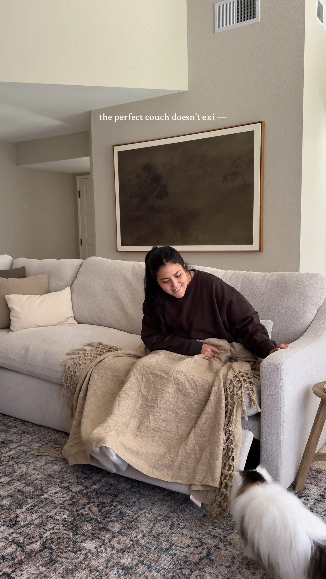 Couch is the cream power reclining sectional from living spaces, pillows are from Zarahome, art is a DIY

Living room couch, living room inspo, grey couch inspo, grey couch, couch recommendations, living room furniture, living room ideas

#LTKHome #LTKWatchNow #LTKStyleTip