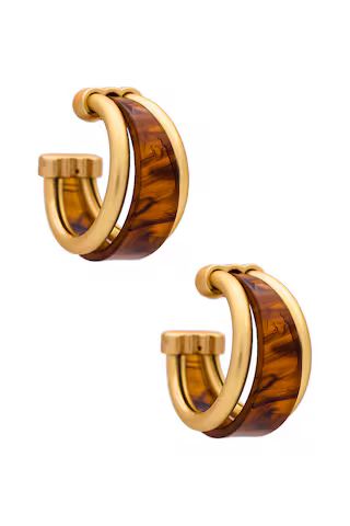 8 Other Reasons Hoop Earring in Gold from Revolve.com | Revolve Clothing (Global)