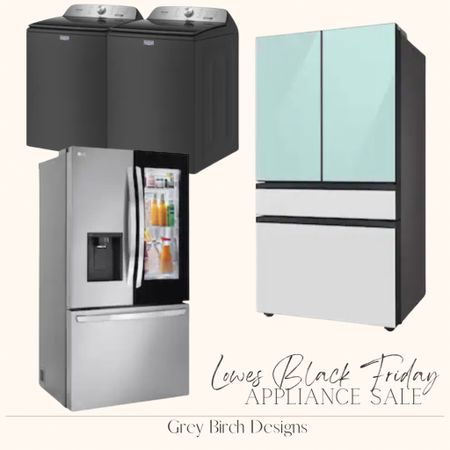 #ad #lowespartner check out Lowe's Black Friday Every Day event sale
@loweshomeimprovment

Lowest Prices of the Year + Get and Extra $100 Off for every $800 you spend on select appliances + free delivery on Major Appliances $396 and Free Install on Major Appliances $599”- 11/01/23 - 11/29/23 Select Channels - use Save Up to $1000 + Get an Extra $100 Off for every $800 you spend on select appliances) 

#LTKHolidaySale #LTKhome #LTKCyberWeek