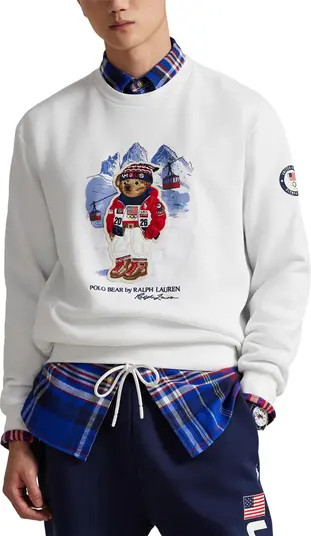 Polo Ralph Lauren Team USA Polo Bear Sweatshirt | Nordstrom | Nordstrom