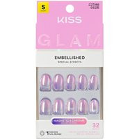 Kiss Glam Shimmer Nails One N Only | Boots.com