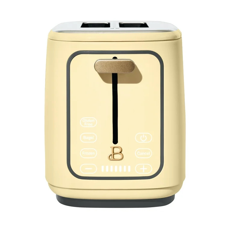 Beautiful 2 Slice Toaster with Touch-Activated Display, Buttercream by Drew Barrymore | Walmart (US)