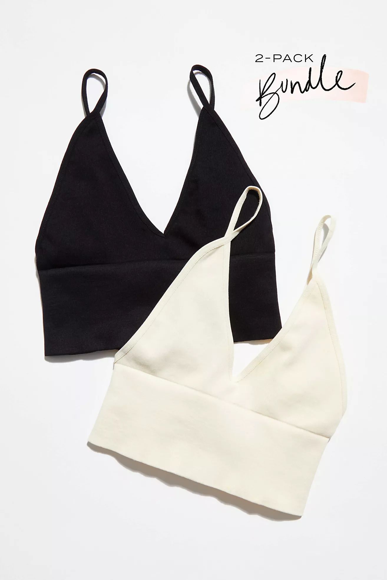 Ali Low-Back Seamless Bra 2-Pack Bundle | Free People (Global - UK&FR Excluded)