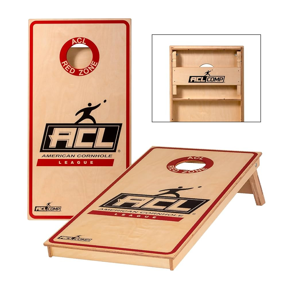 ACL Approved & Officially Licensed 2x4 Cornhole Boards - Regulation 24" x 48" - Solid Wood Legs -... | Amazon (US)