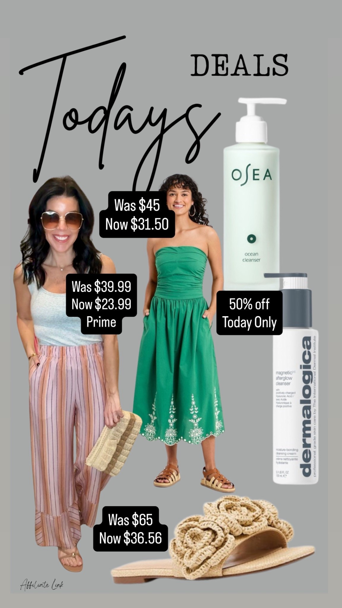 Today’s deals
Spring break
Easter outfit
Free people look for less
50% off premium beauty
Spring sandals

#LTKOver40 #LTKdayinmylife #LTKSaleAlert