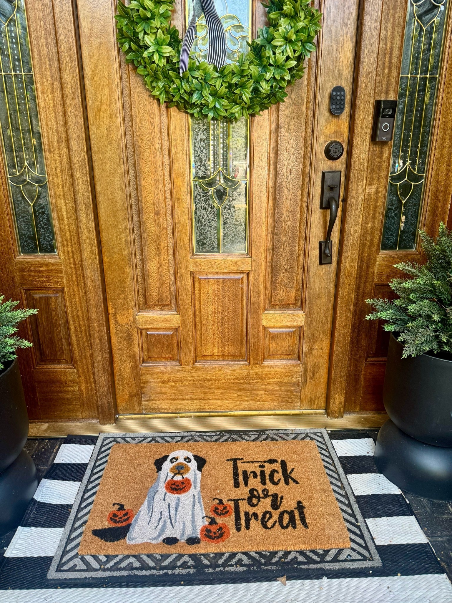 Halloween Door! #lowesdecor #halloween #homedecor #falldecor