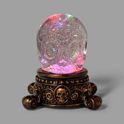 Color Changing Liquid Skull Halloween Decorative Prop - Hyde & EEK! Boutique™ | Target