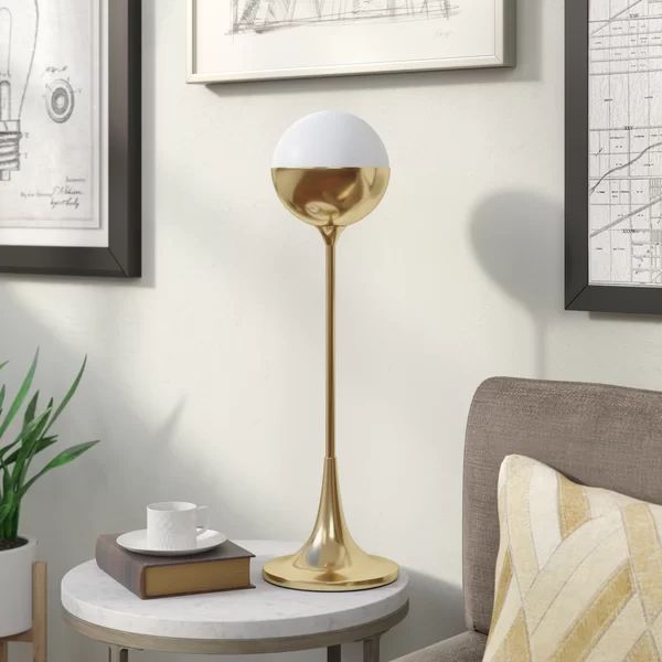 Asaad 27" Gold Table Lamp Set | Wayfair North America
