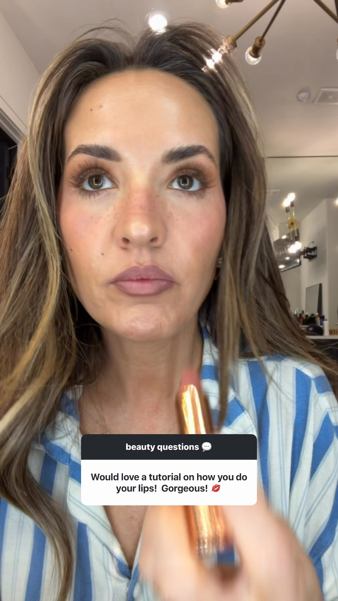 My every day lip combo: 
lip stain in the shade muah-ve, Patrick Ta lip stick in the shade she’s blushing OR Charlotte Tilbury’s Pillow Talk, and Lawless gloss in George!

#LTKBeauty