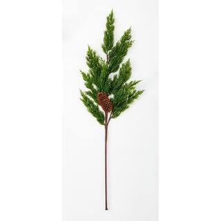 29 in Artificial Pine and Pine Cone Spray, Set of 3 9813 - The Home Depot | The Home Depot