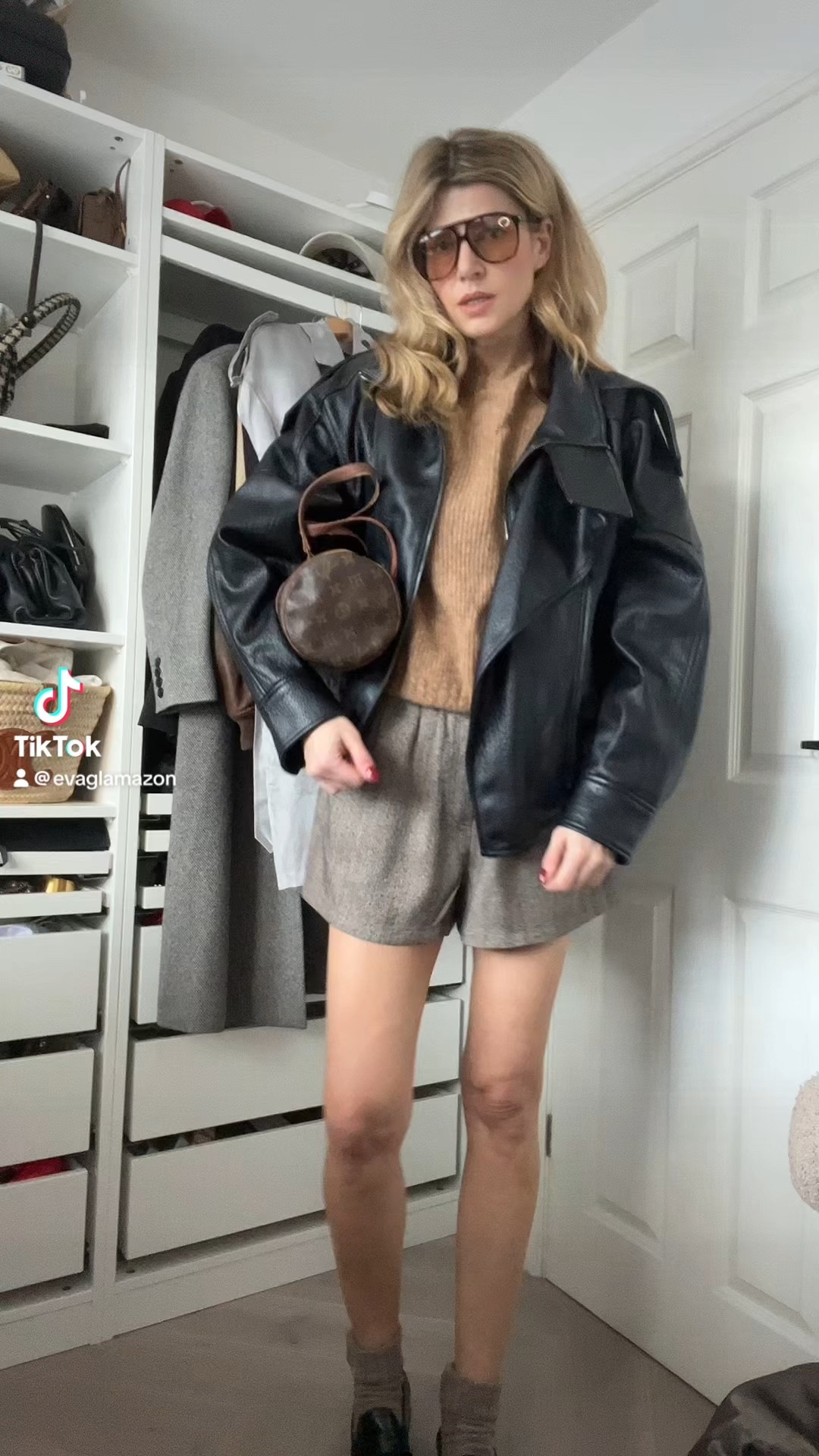 Winter shorts, Dissh outfit, leather loafers, sezane jumper, leather trousers 

#LTKwinter #LTKuk #LTKeurope