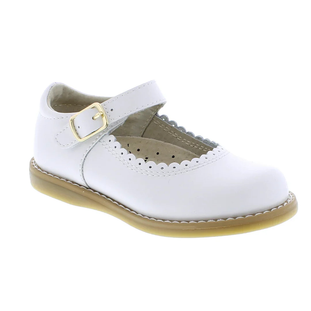 Footmates Allie Shoe - White | JoJo Mommy