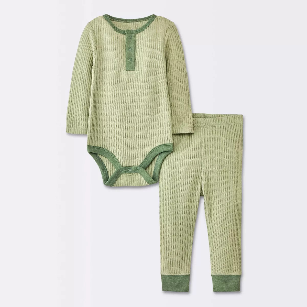 Baby Boys' 2pc Waffle Bodysuit & Pants Set - Cloud Island™ | Target