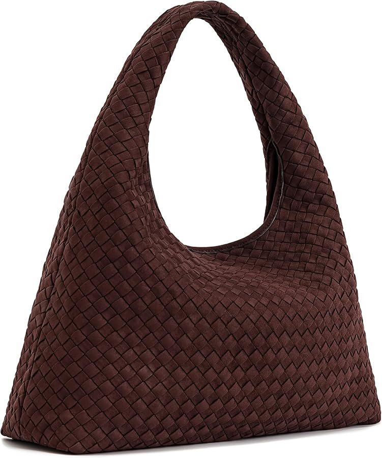 JW PEI Women's Iaura Faux Suede Woven Shoulder Bag | Amazon (US)