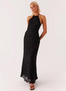 Aullie Maxi Dress - Black | Peppermayo (Global)
