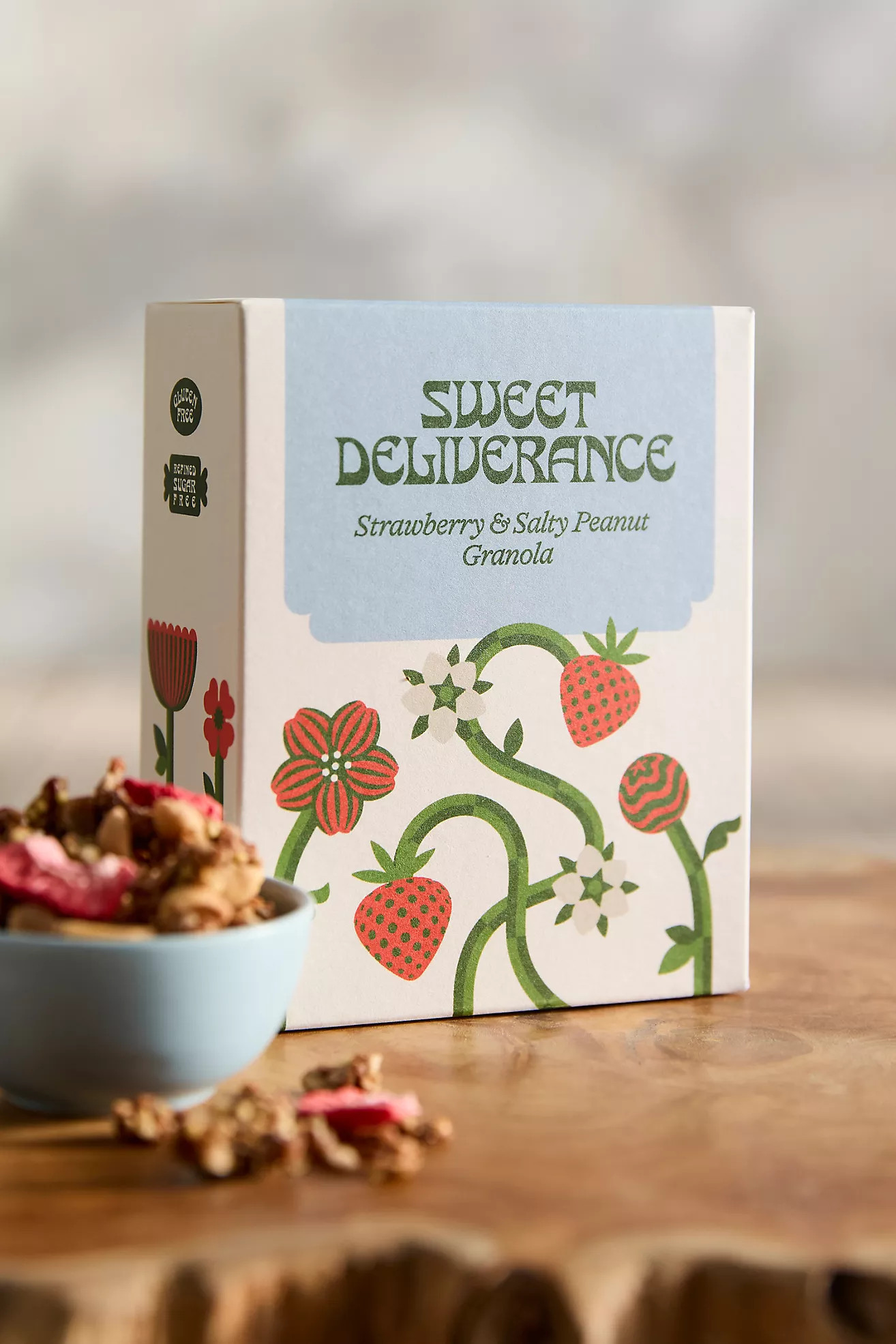 Strawberry + Salty Peanut Granola | Anthropologie (US)