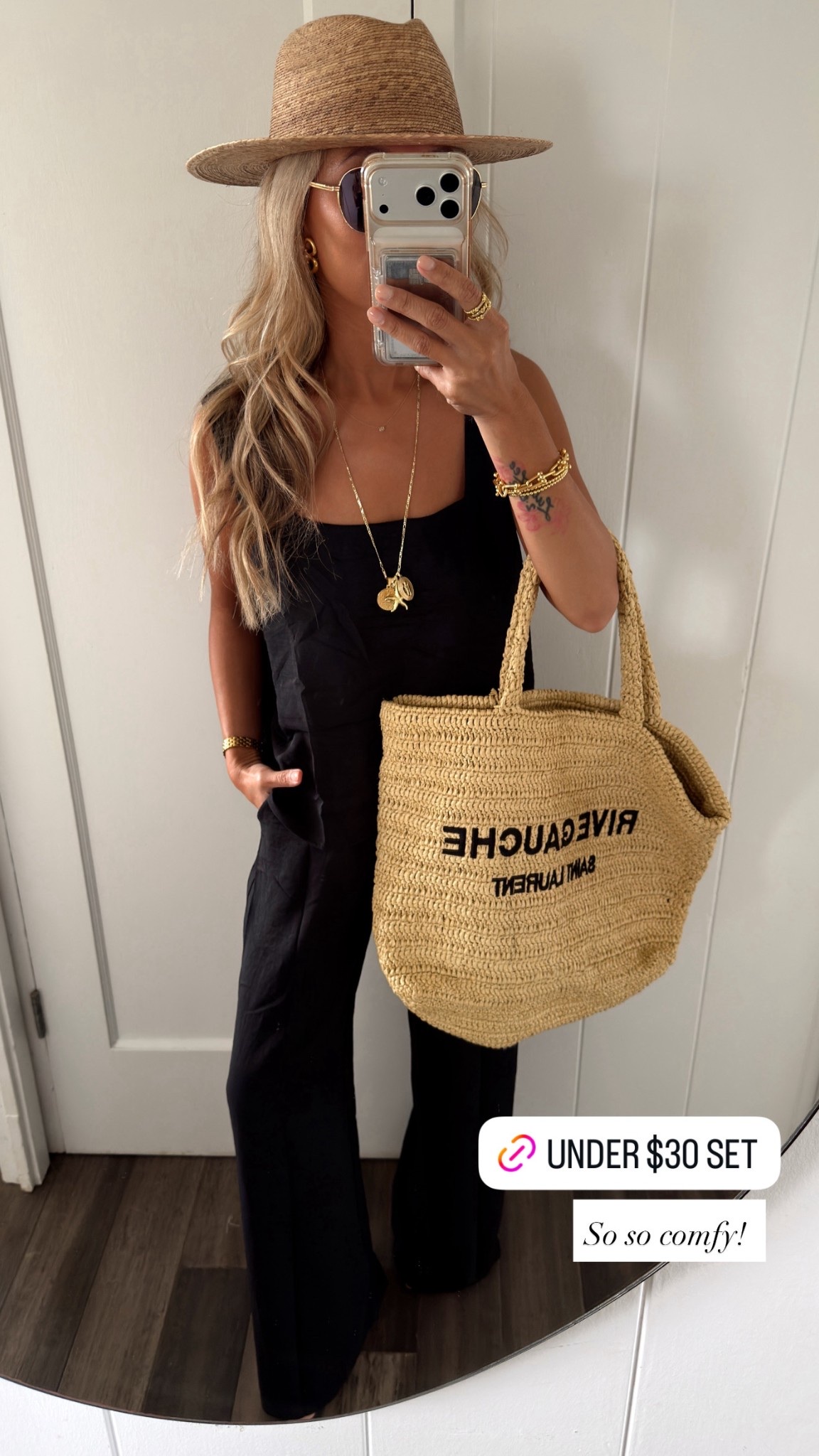 An Amazon set perfect for the beach or warm weather. Loose, flowy, airy, but very chic! Wearing a small. Long on me so perfect for taller ladies! 

#LTKSeasonal #LTKSwim #LTKTravel