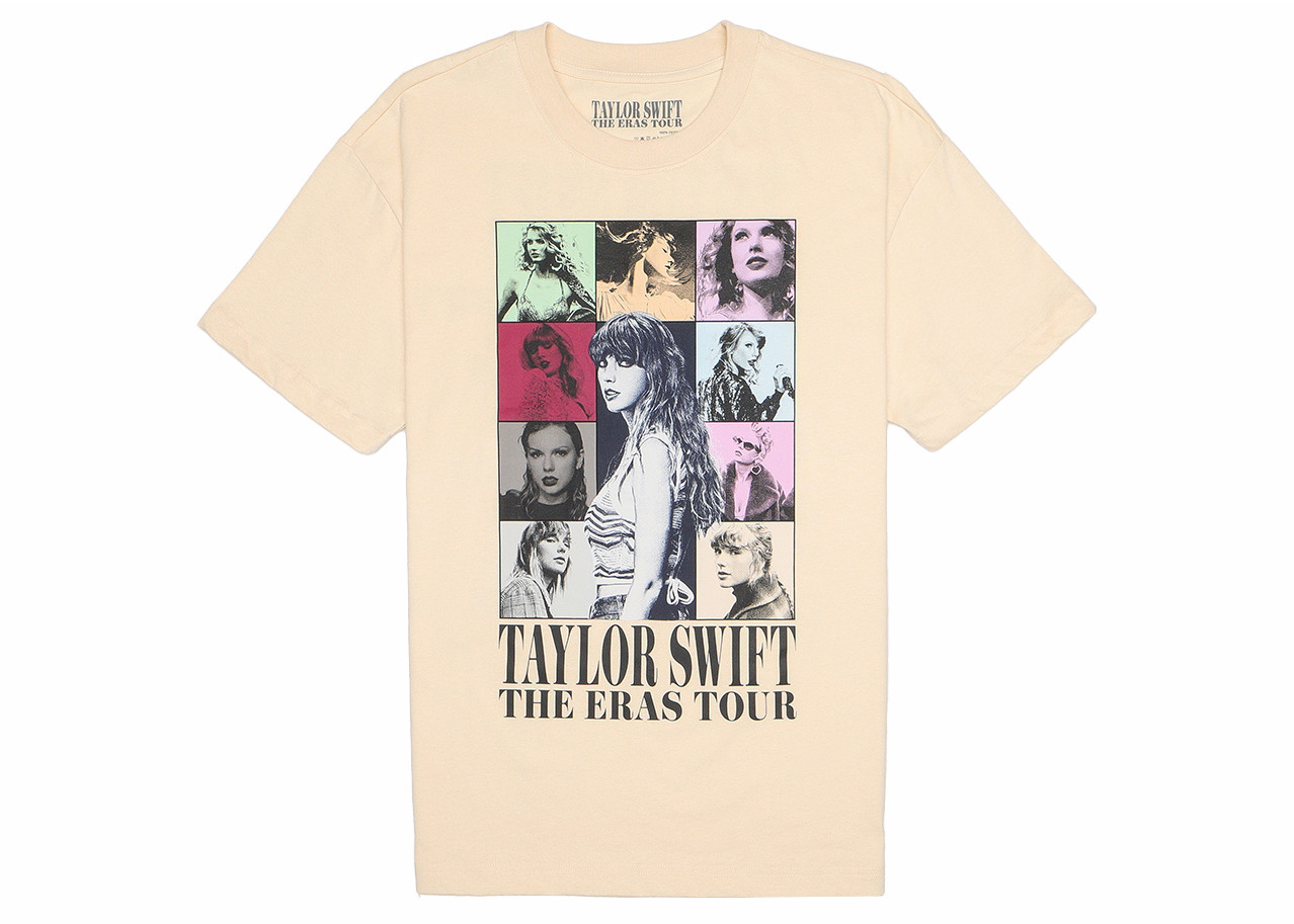 Taylor Swift The Eras Tour T-Shirt Beige | StockX