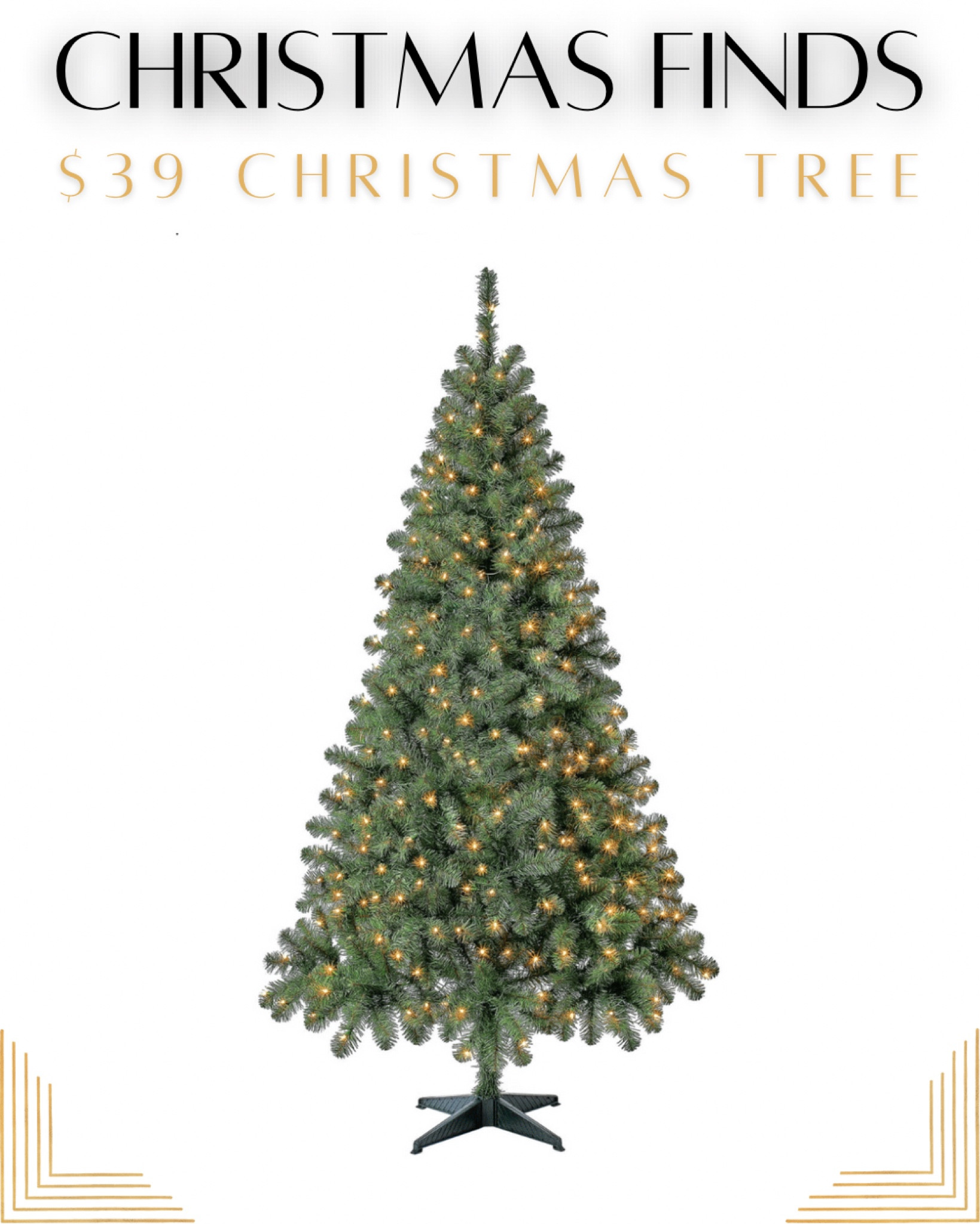 Walmarts $39 6.5’ Christmas Tree! Comes in 3 other colors and also has the option to choose multicolored lights! 🎄✨

#LTKHoliday #LTKsalealert #LTKSeasonal