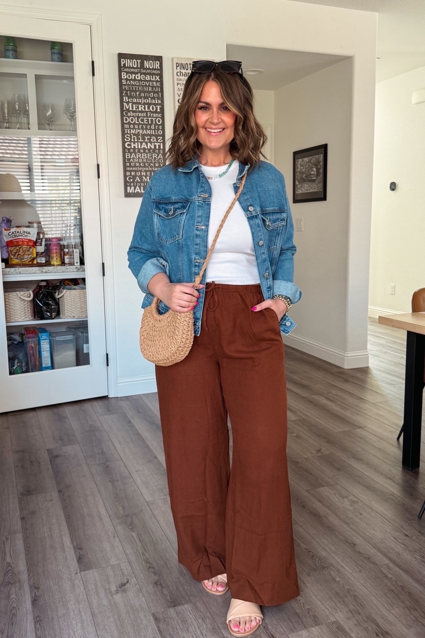Fall transitional outfit - old navy items up to 50% off! 🚨 

Pants, large
Tank, large
Denim jacket, xl
Bra & undies, xl
*Eby Code: courtneyhamiltonfs15
Sandals, true to size

old navy, fall style, fall fashion, size 12, size 14, fall finds, casual style, Courtney Hamilton, California 
 

#LTKMidsize #LTKFindsUnder50 #LTKSaleAlert