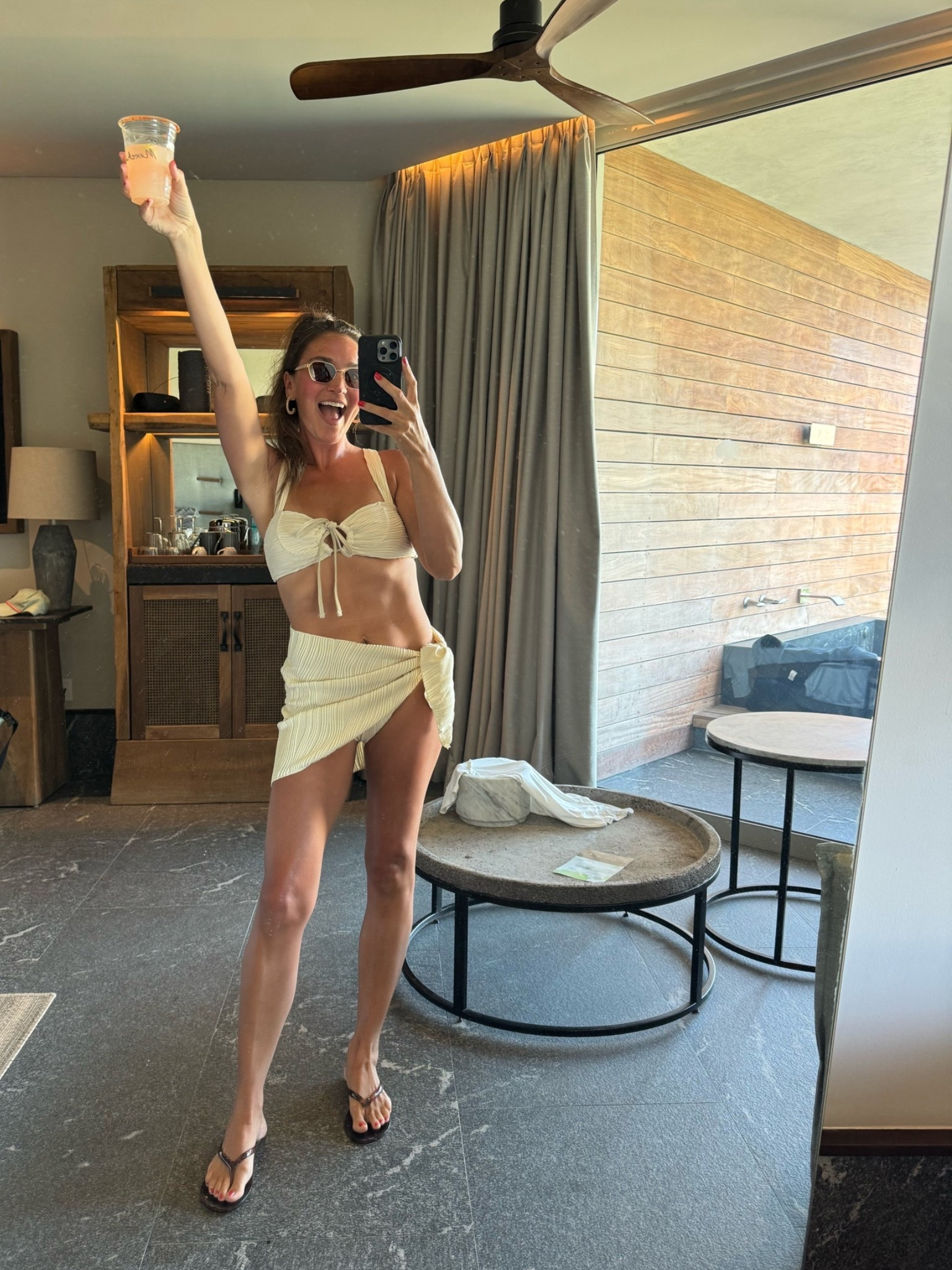 cream colored bikini + sarong (multiple colors for both) 

3 piece set, Mexico, vacation, beach outfits, LTKunder50, vacations outfit beach

#LTKSaleAlert #LTKSwim #LTKTravel