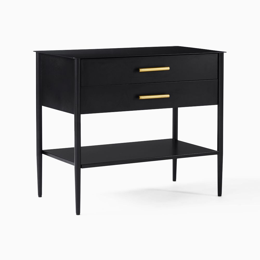 Metalwork Grand Nightstand (28") | West Elm (US)