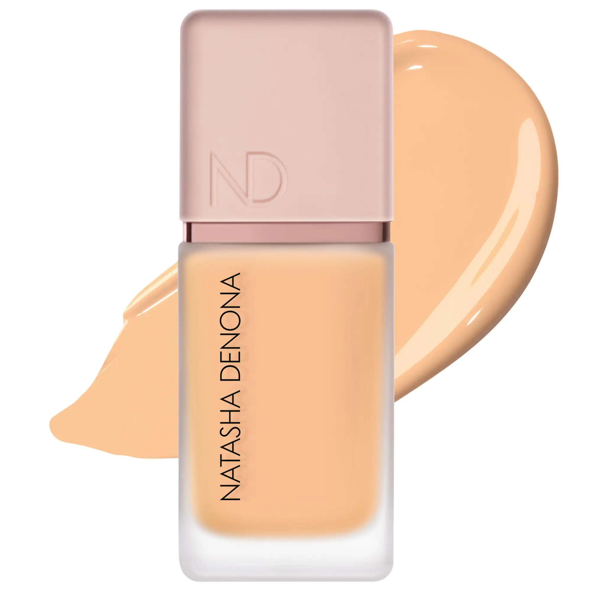 NATASHA DENONA Hy-Glam Foundation Hydrating & Blurring Luminous Longwear Serum Foundation Y4 1.01 oz/30 mL | Sephora (US)