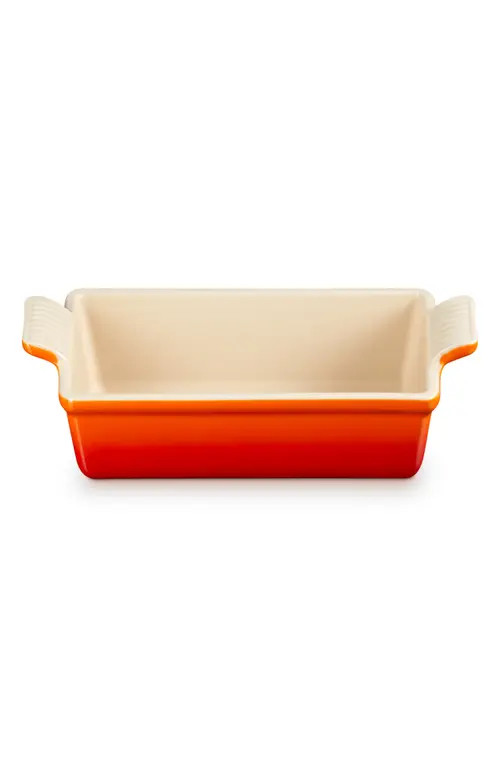 Le Creuset Heritage Loaf Pan in Flame at Nordstrom | Nordstrom