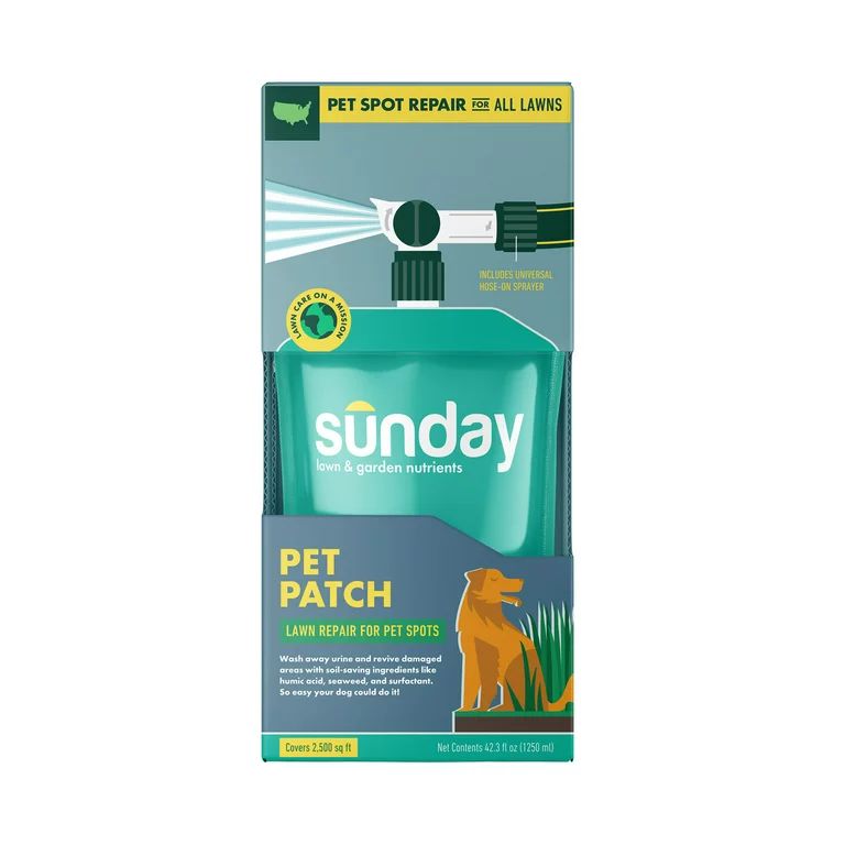 Sunday Pet Patch Lawn Repair for Pet Spots, 42.3 oz | Walmart (US)