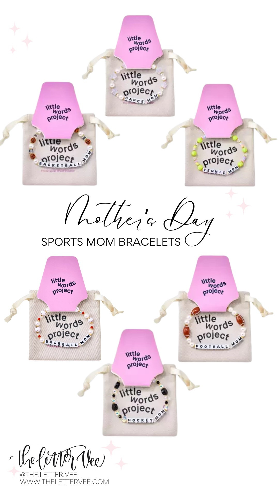 Little Words Project Bracelets for Sports Moms

Mother’s Day gift / Mother’s Day jewelry / beaded bracelet / football mom / baseball mom / hockey mom / tennis mom / basketball mom / dance mom 

#LTKGiftGuide #LTKFamily