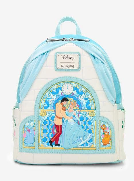 Loungefly Disney Cinderella Stained Glass Portrait Mini Backpack - BoxLunch Exclusive | BoxLunch | BoxLunch