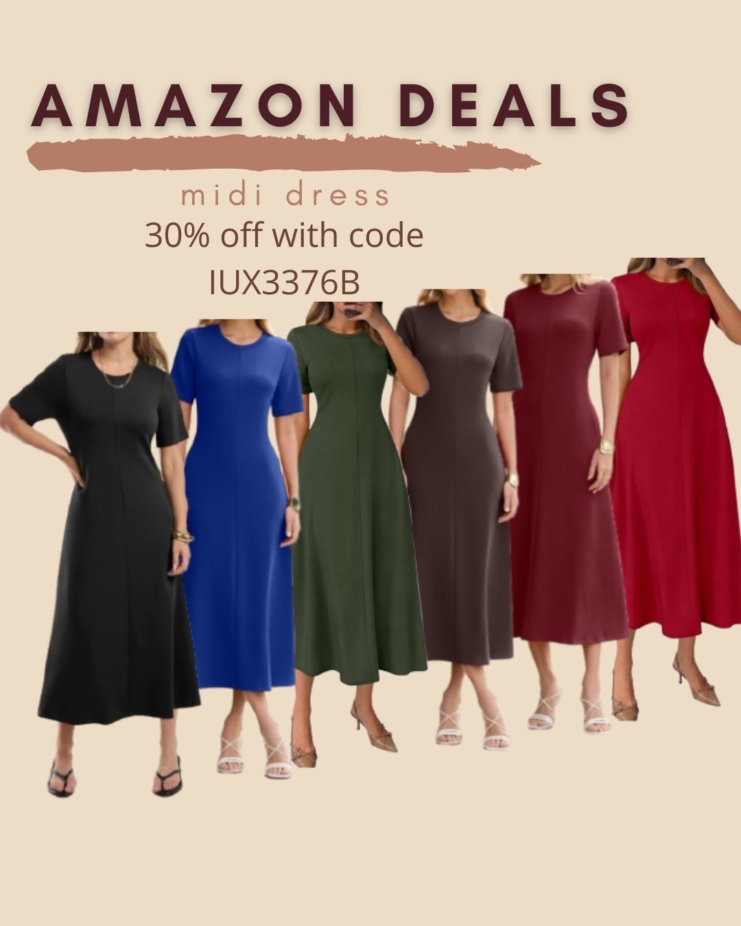 $14 ends 5/10

Amazon fashion
Amazon deals
Midi dress
Wrinkle free dress