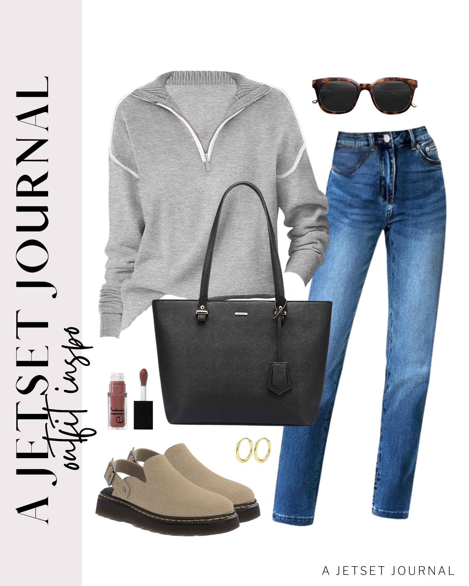 An easy and cozy outfit that looks cute without trying too hard!
half zip sweater, trendy clogs, leather tote bag, winter outfit idea, layering pieces, trendy style, cold weather outfit, casual look, vacation style, makeup must have, beauty favorite, functional bag, amazon fashion, affordable style

#LTKFindsUnder50 #LTKU #LTKSeasonal