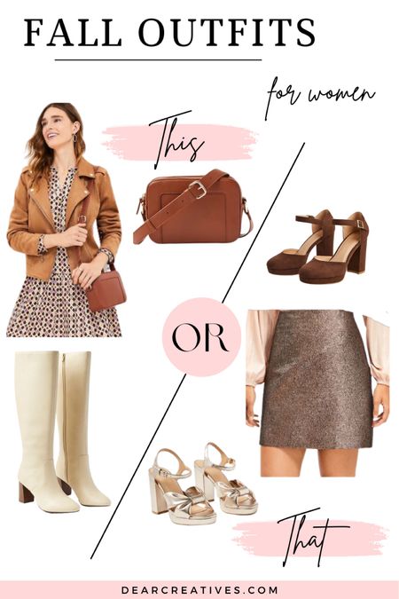 Mid Season fall women’s clothing sale! Such cute styles for fall. For dressing up, holidays and everyday styles. Dresses, skirts, sweaters, blouses & tops. Shoes, platform shoes, booties, boots…Plus accessories for fall. Which is your favorite look? #fallstyle 

#LTKsalealert