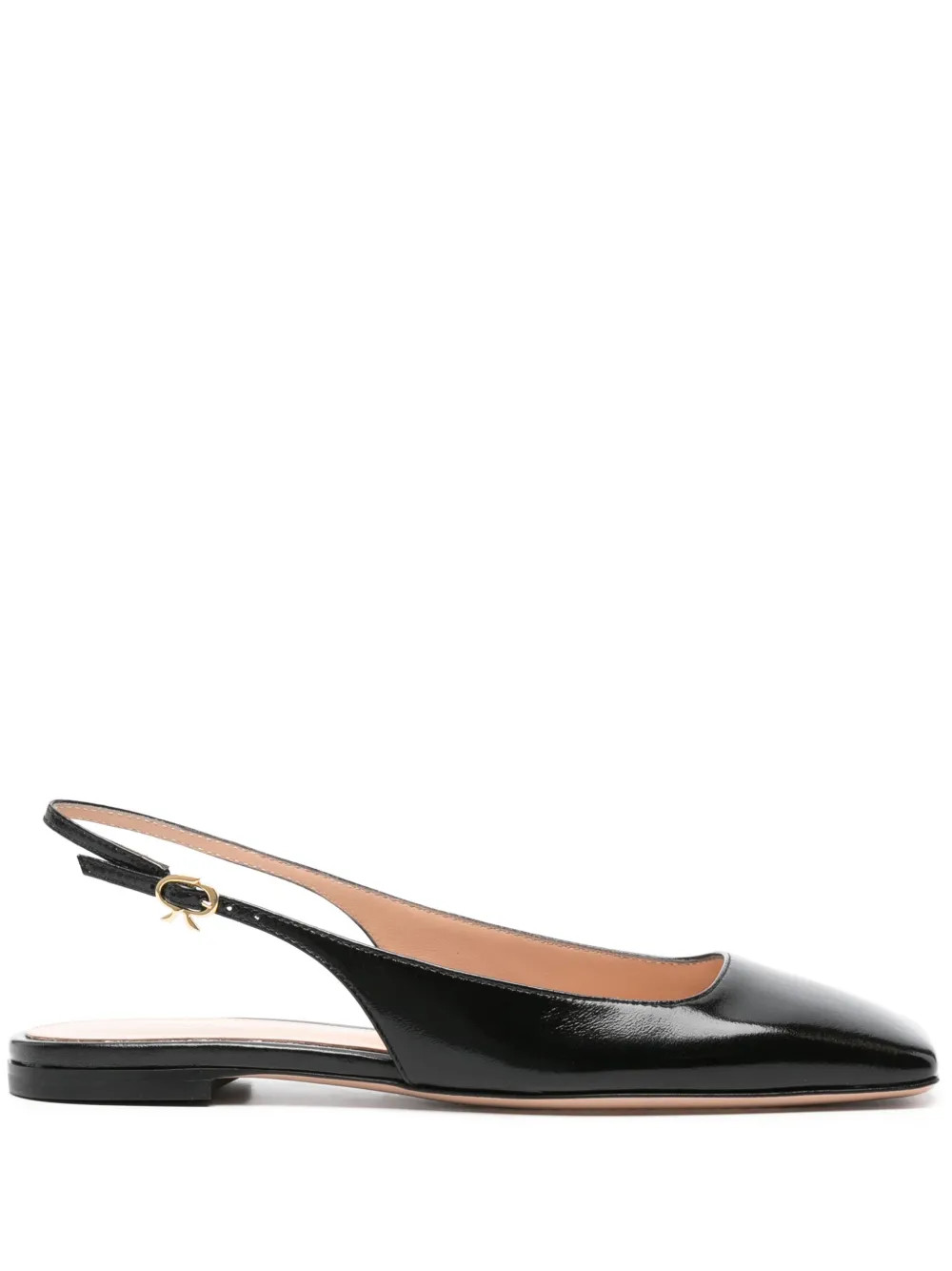 square-toe slingback ballerina shoes | Farfetch Global