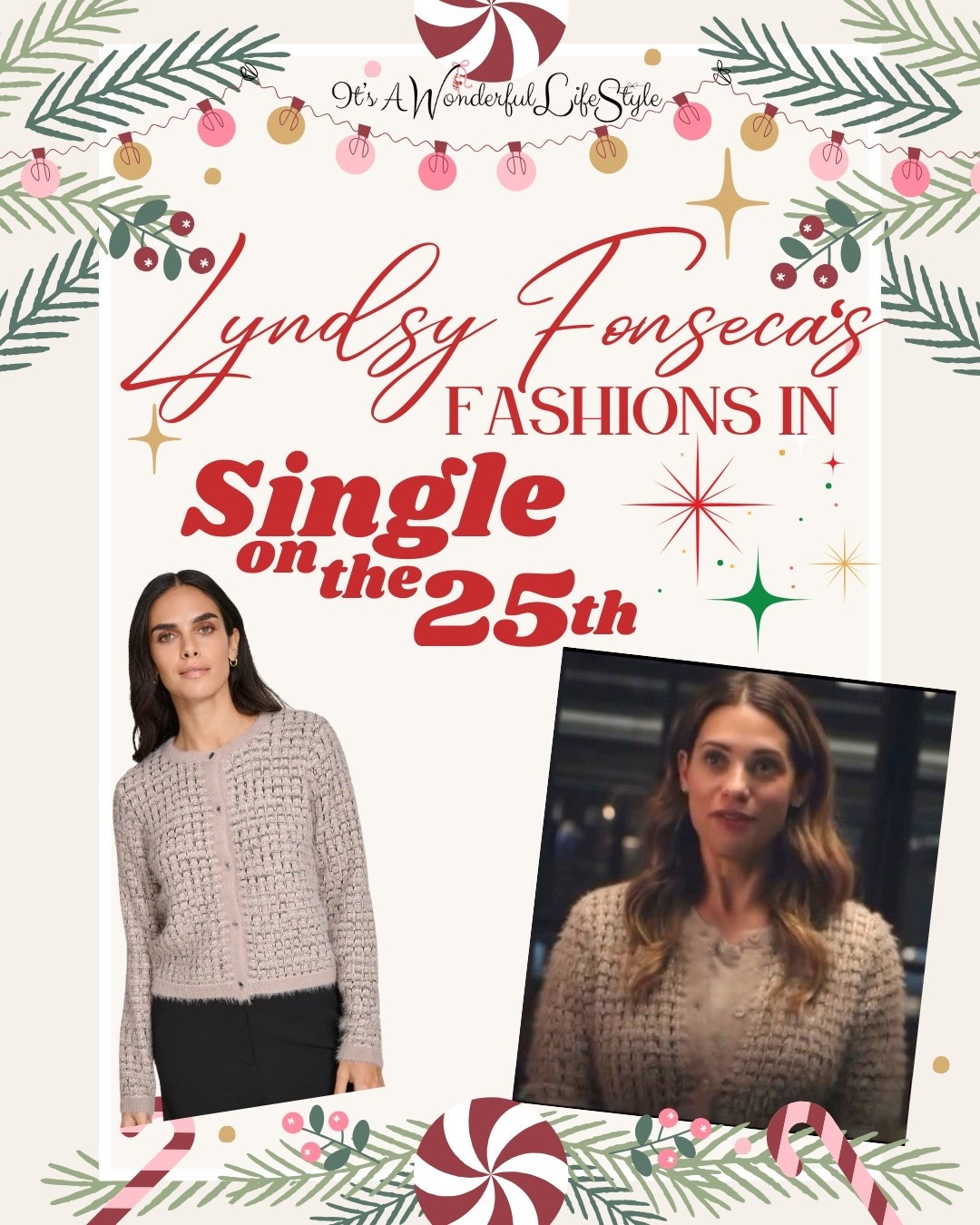 Get Lyndsy Fonseca’s Sweater from “Single on the 25th”

Cute enough for a mistletoe moment, cozy enough for movie-marathon snuggles… Lyndsy’s sweater is holiday-romance ready!

#LTKSeasonal #LTKdayinmylife #LTKHoliday