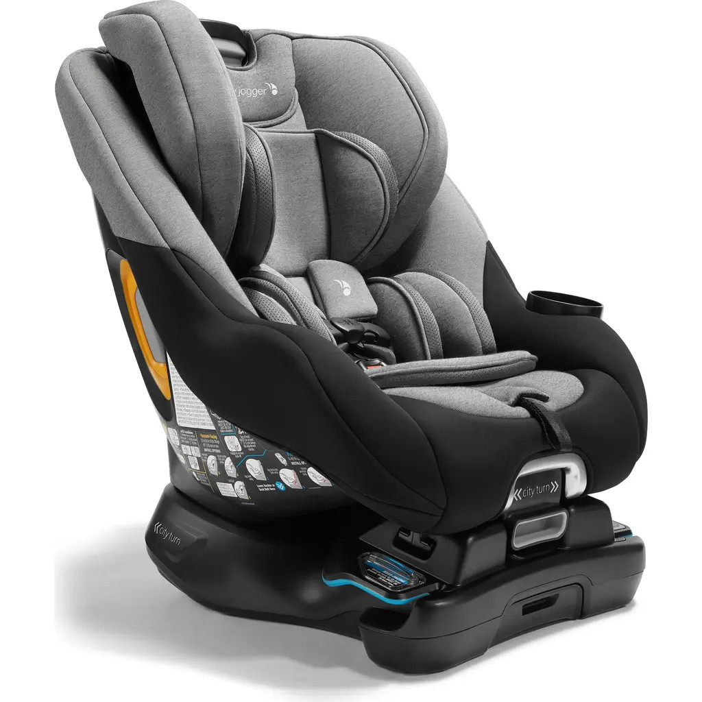 Baby Jogger City Turn™ Rotating Convertible Car Seat in Onyx Black at Nordstrom | Nordstrom